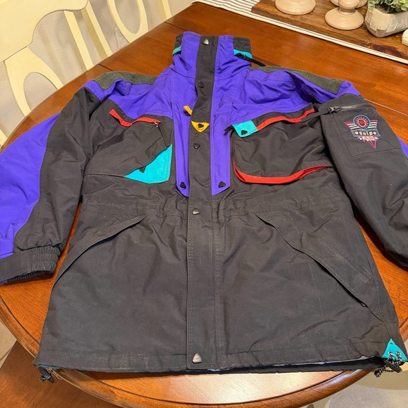Helly Hansen Equipe Vintage Snow Ski Jacket Mens M Helly Tech Thinsulate 90s